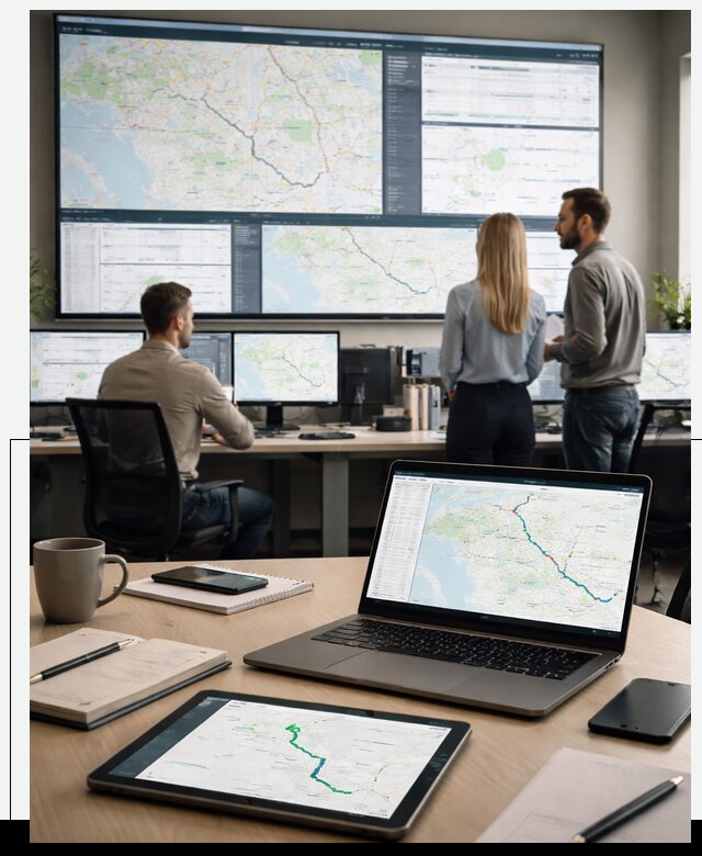 Трекинг грузов и Fleet Management, мониторинг автопарка в Соликамске