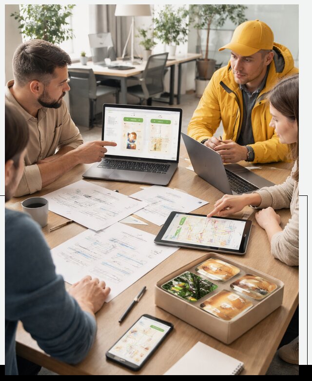 Разработка агрегатора доставки еды в Соликамске от 15458 р., АвикейСлк